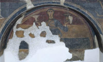 Man with Two Cups from Santa Maria de Taüll by Unbekannt Unbekannt